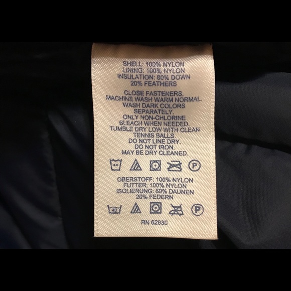 LANDS’END Boy’s Down Vest - Picture 4 of 5